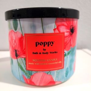 Bath & Body Works Poppy 3 Wick Candle
